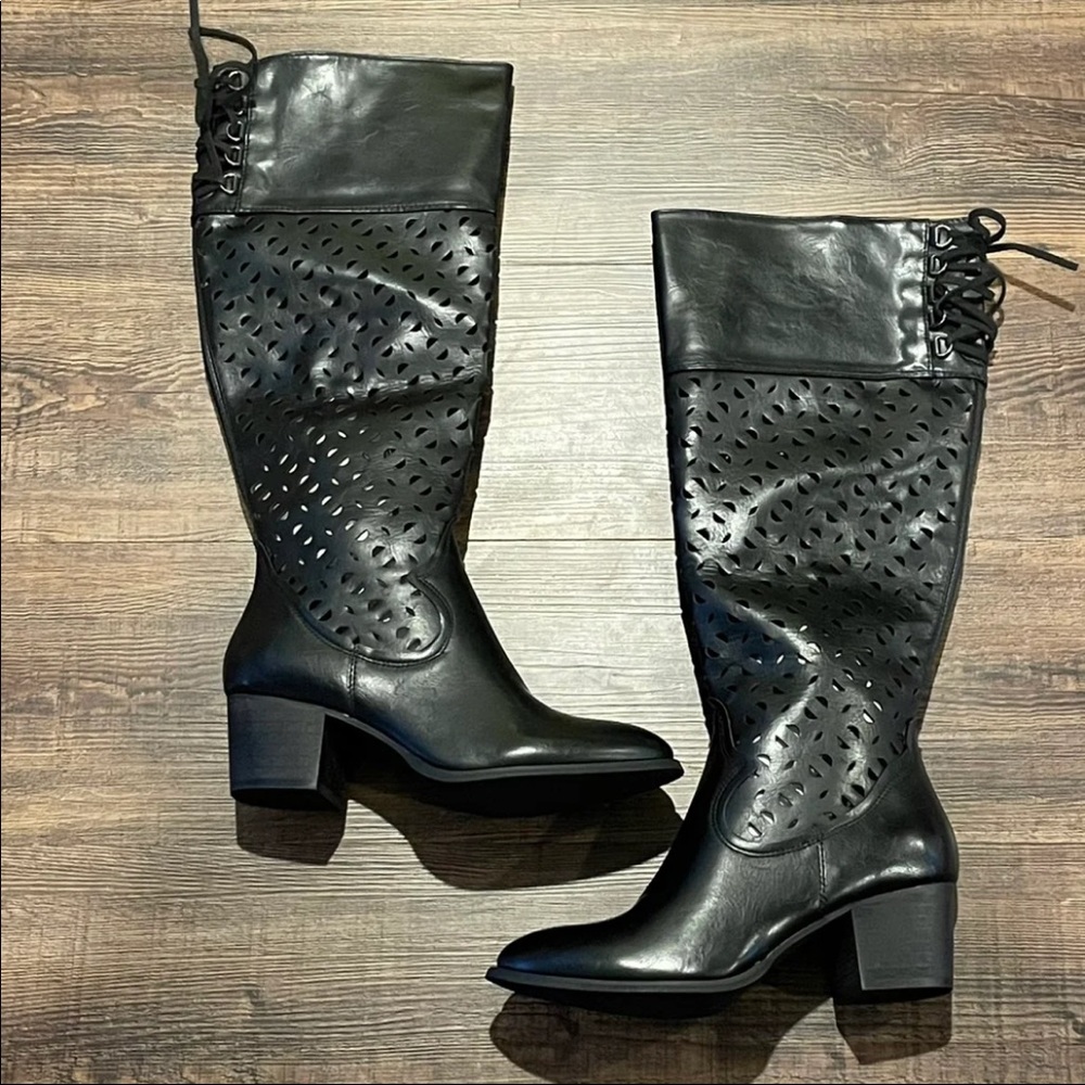 Corkys knee high boots - size 9